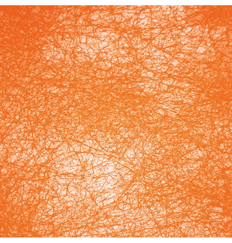 Romance Dekorationsbånd Orange - 1 rulle (10 cm x 10 m) | Orange tema Bånd - Temashop