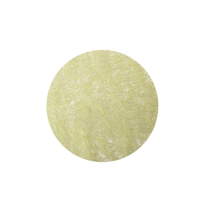 Struktur Dækkeservietter Rund Guld