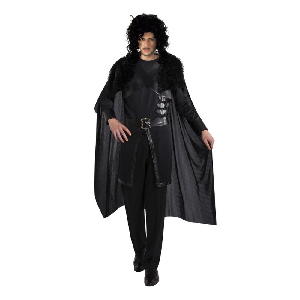 Sort Ridder Kappe (155 cm) | Konge Kappe - Beklædning - Temashop