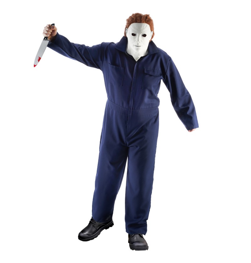 Michael Myers Kostume - Halloween kostume til voksne i størrelserne M-XL | Michael Myers kostume til mænd - Temashop