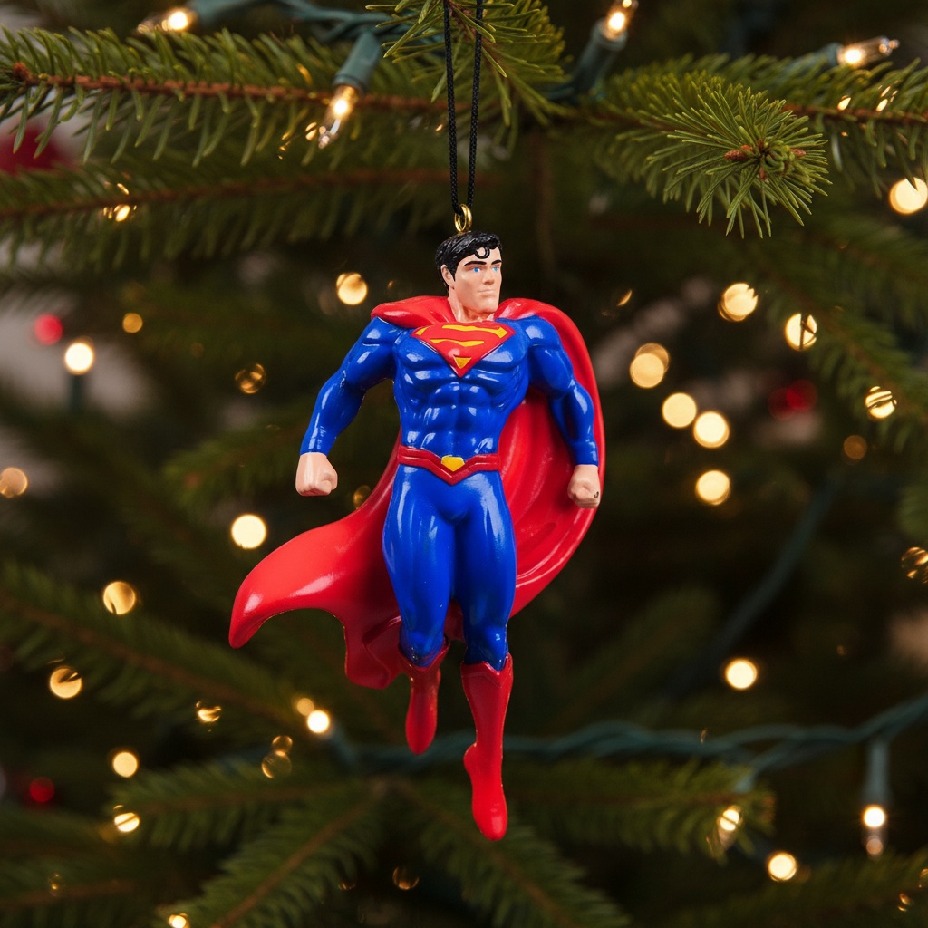 SupermanÂ® Juletræspynt