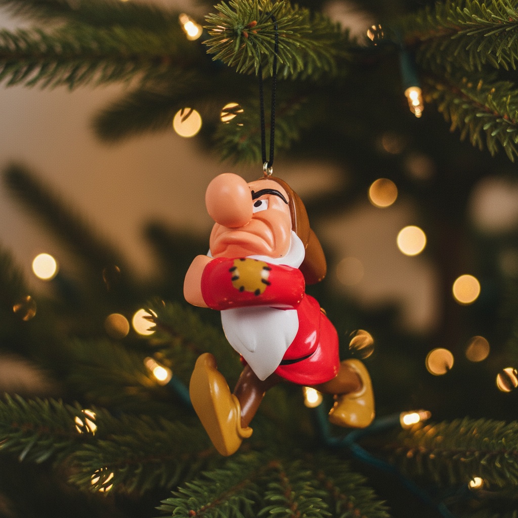 Snehvide Og De Syv Små Dværge® Gnavpot Juletræspynt