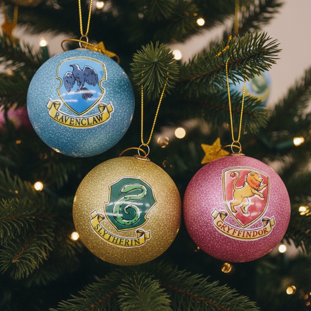 Harry Potter® Kollegier Julekugler