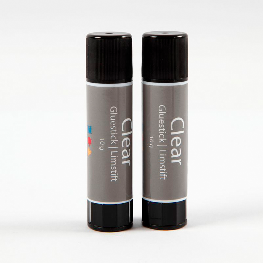 Clear Limstifter 2 Stk - 2 stk (20 g) - Temashop