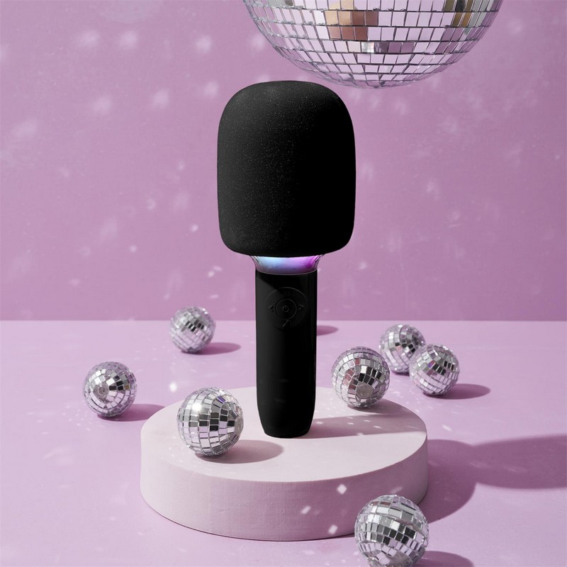 Party Karaoke Mikrofon Højttaler