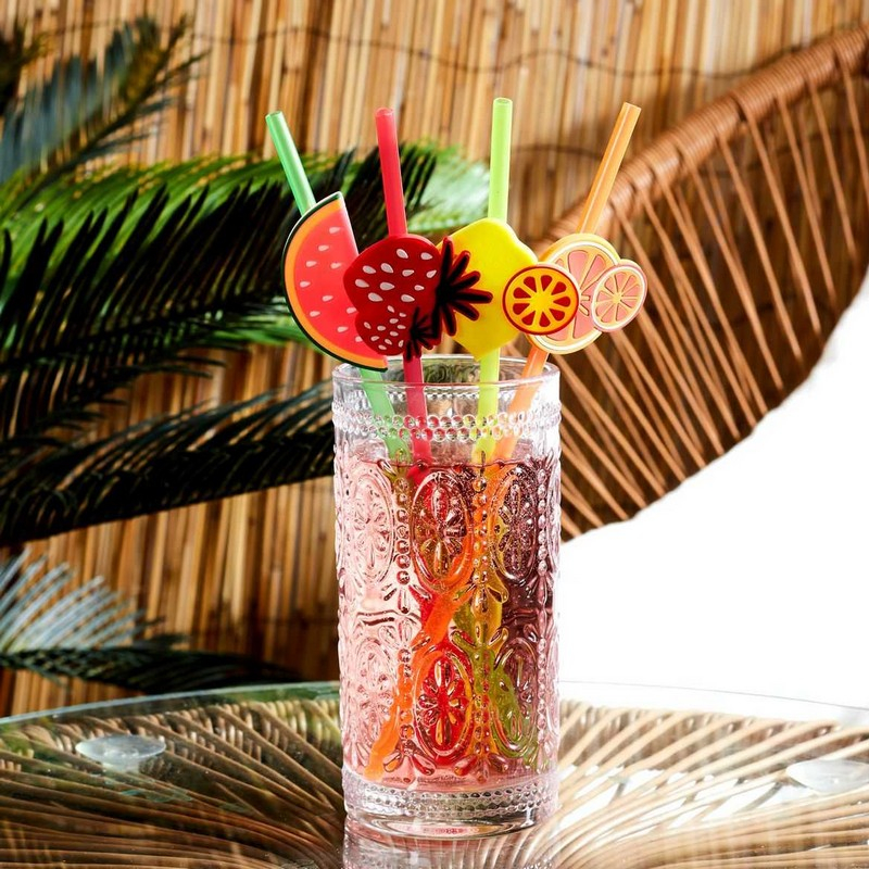 Genanvendelige Frugt Sugerør