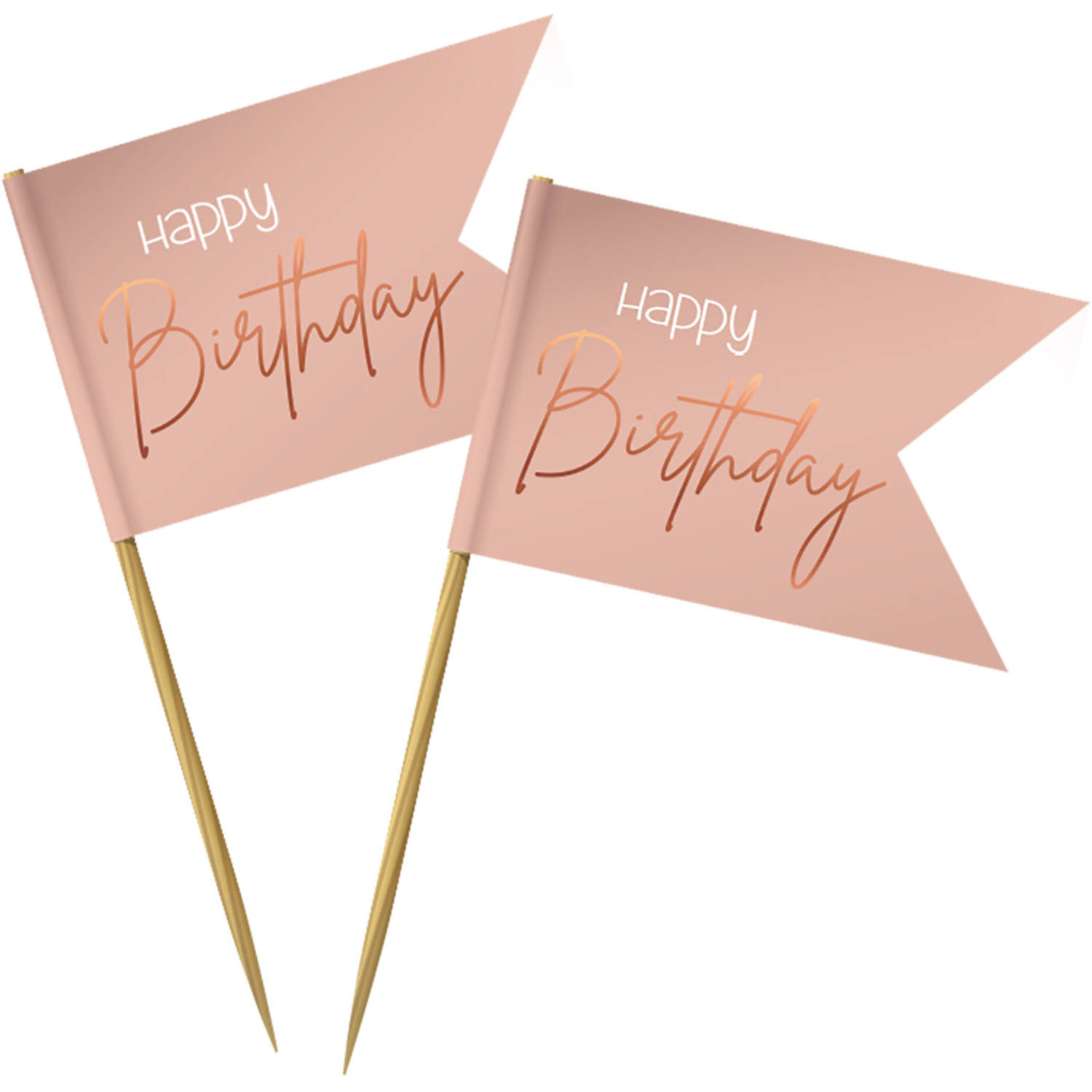 Cocktailpinde Happy Birthday Lush Blush
