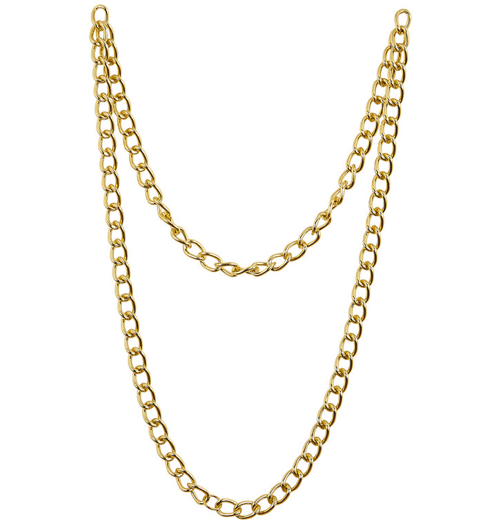 Cool Guld Halskæde | Pimp Halskæder - Smykker - Temashop