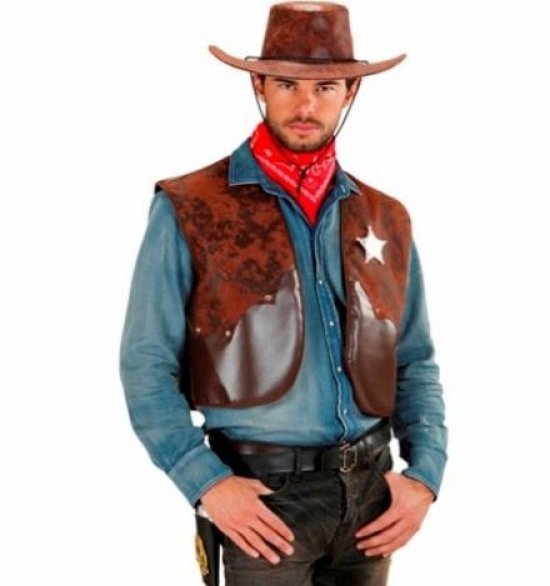 Cowboy Vest | Det vilde vesten Overdel - Beklædning - Temashop