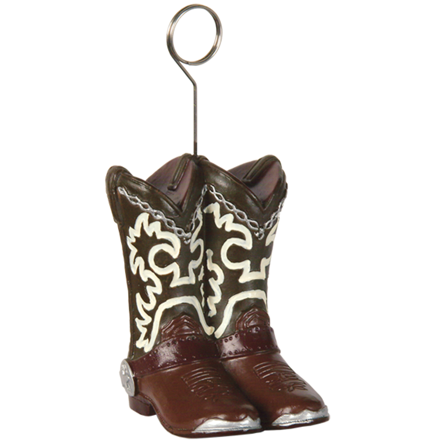 Cowboystøvler Ballonholder - 1 stk (170 g) | Det vilde vesten Ballonvægte - Temashop