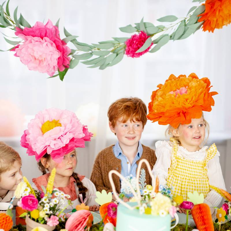 Crepe Blomsterdekoration