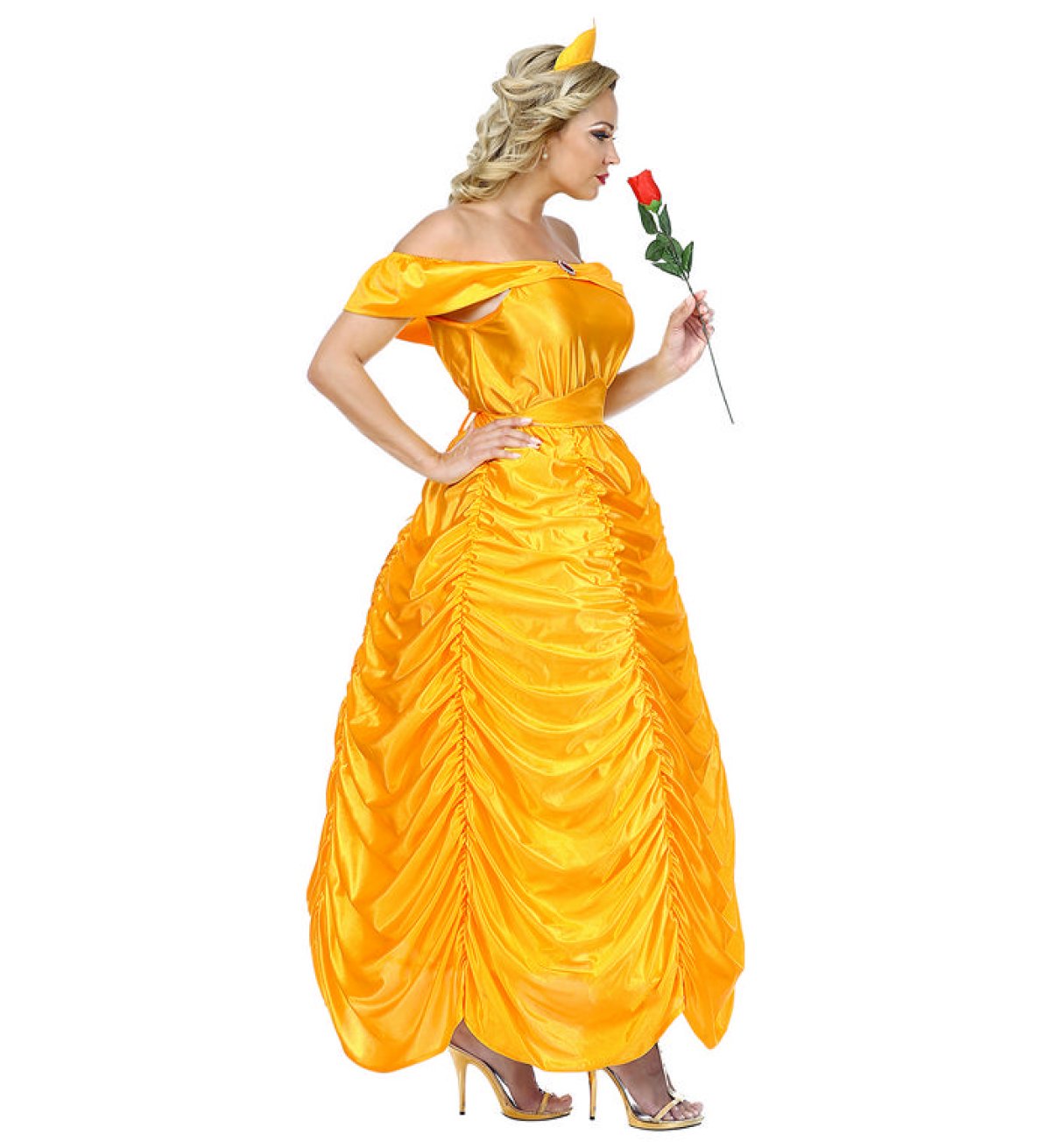 Køb Eventyrlig Prinsesse Belle Kostume kun 349 kr Temashop.dk