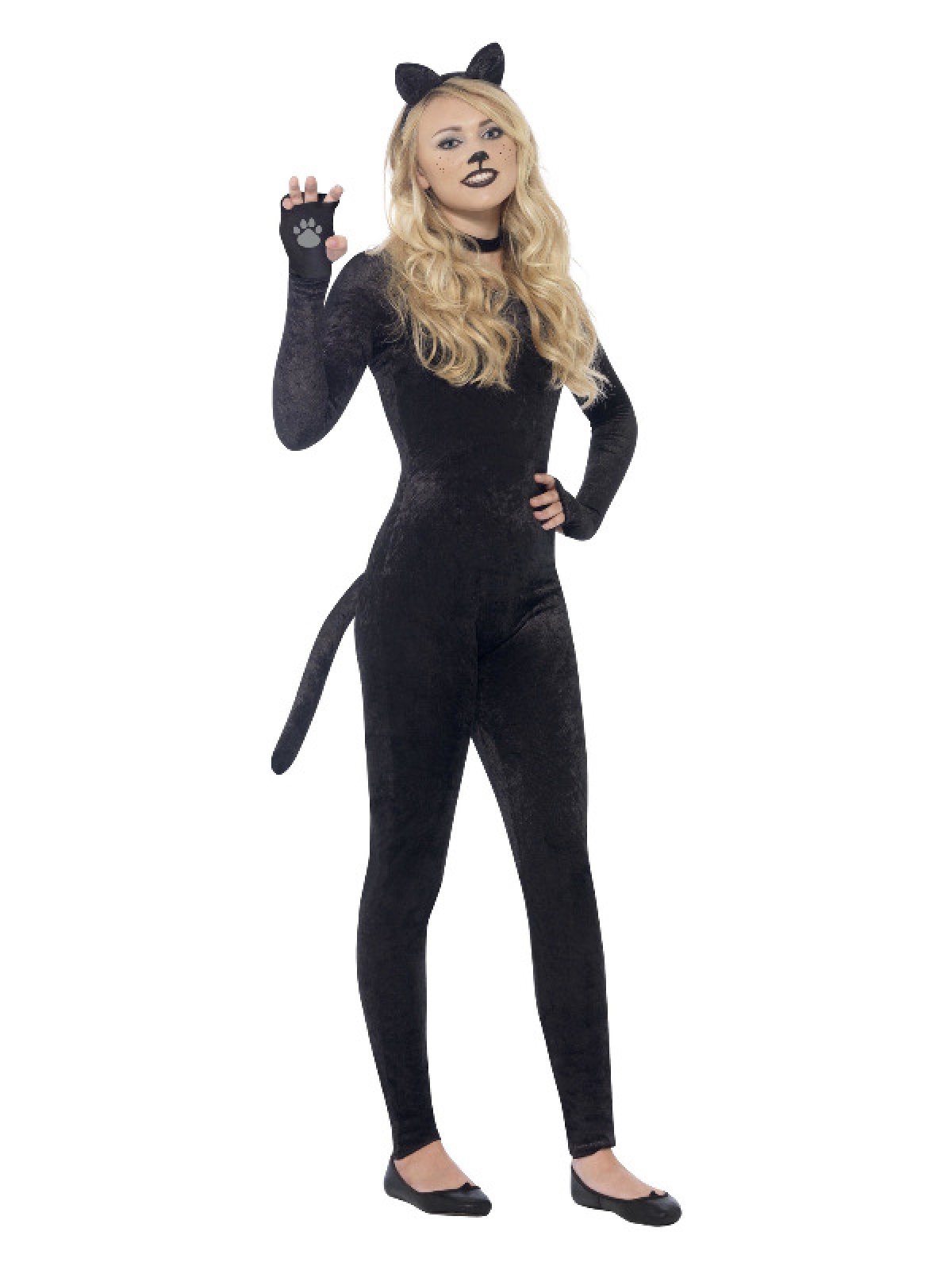 Sort Katte kostume til 299 kr. på Temashop.dk