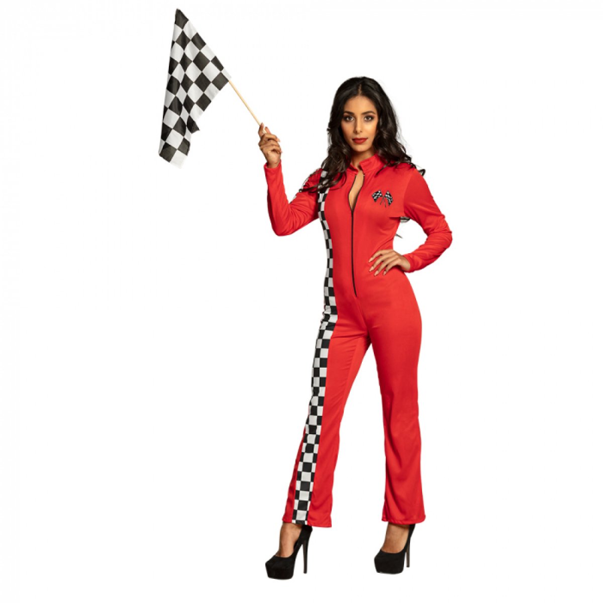 Køb Sort/Hvid Ternet Flag til kun 29 kr | Temashop.dk