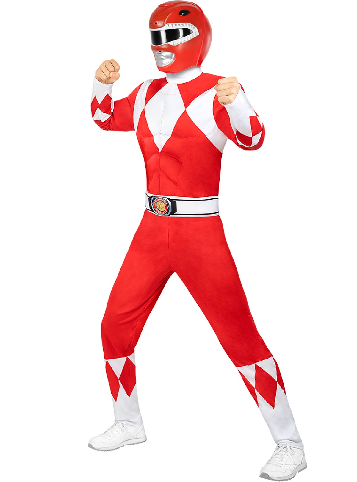 Power Rangers® Rød Hjelm til 249 kr. på Temashop.dk, حجم الصورة 1200x1620