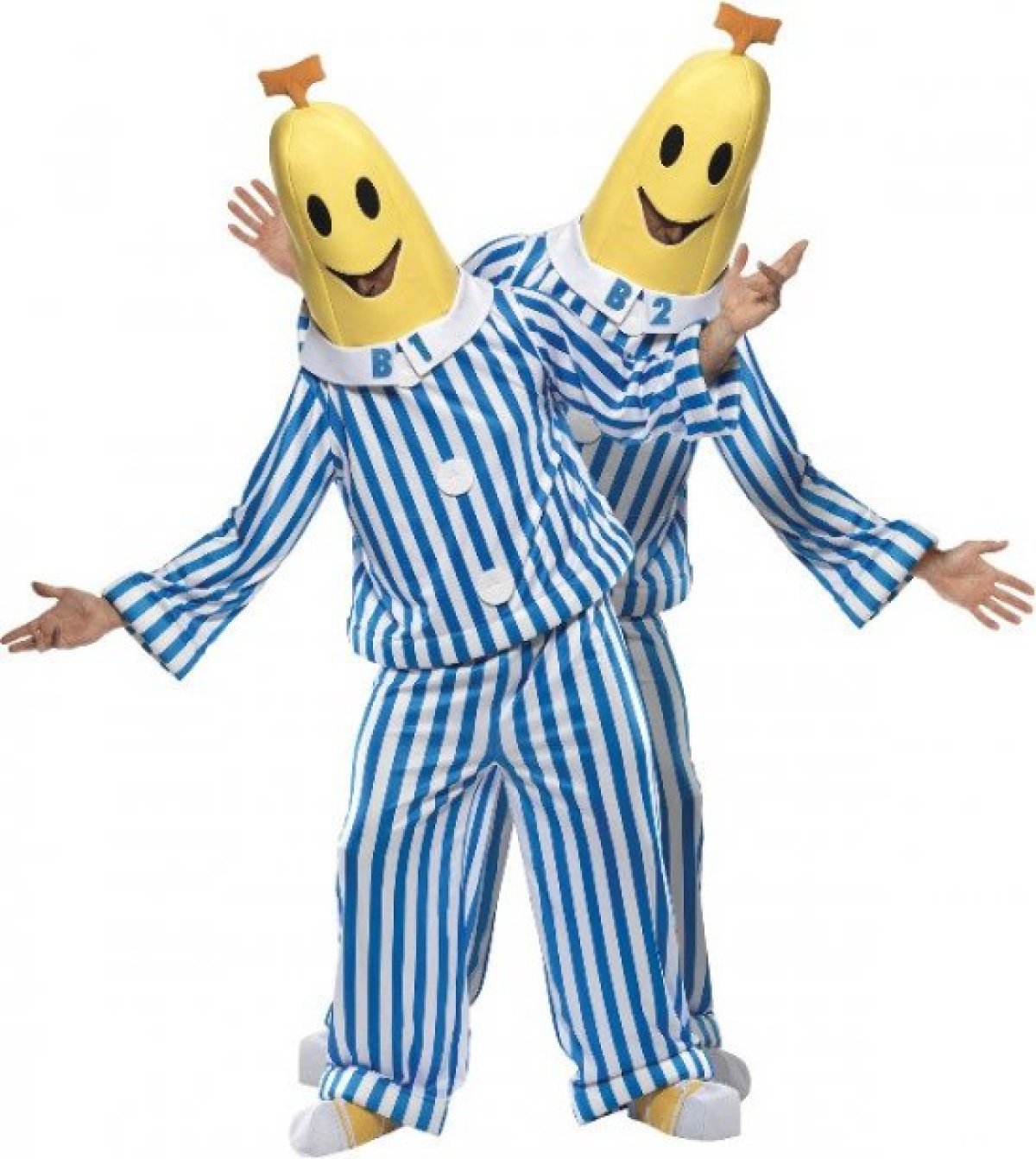 Kob Bananer I Pyjamas Kostume Til Kun 499 Spar Hele 26 Pa Temashop Dk Her finder du udklaedning og kostumer til bade baby, born og voksne. bananer i pyjamas kostume