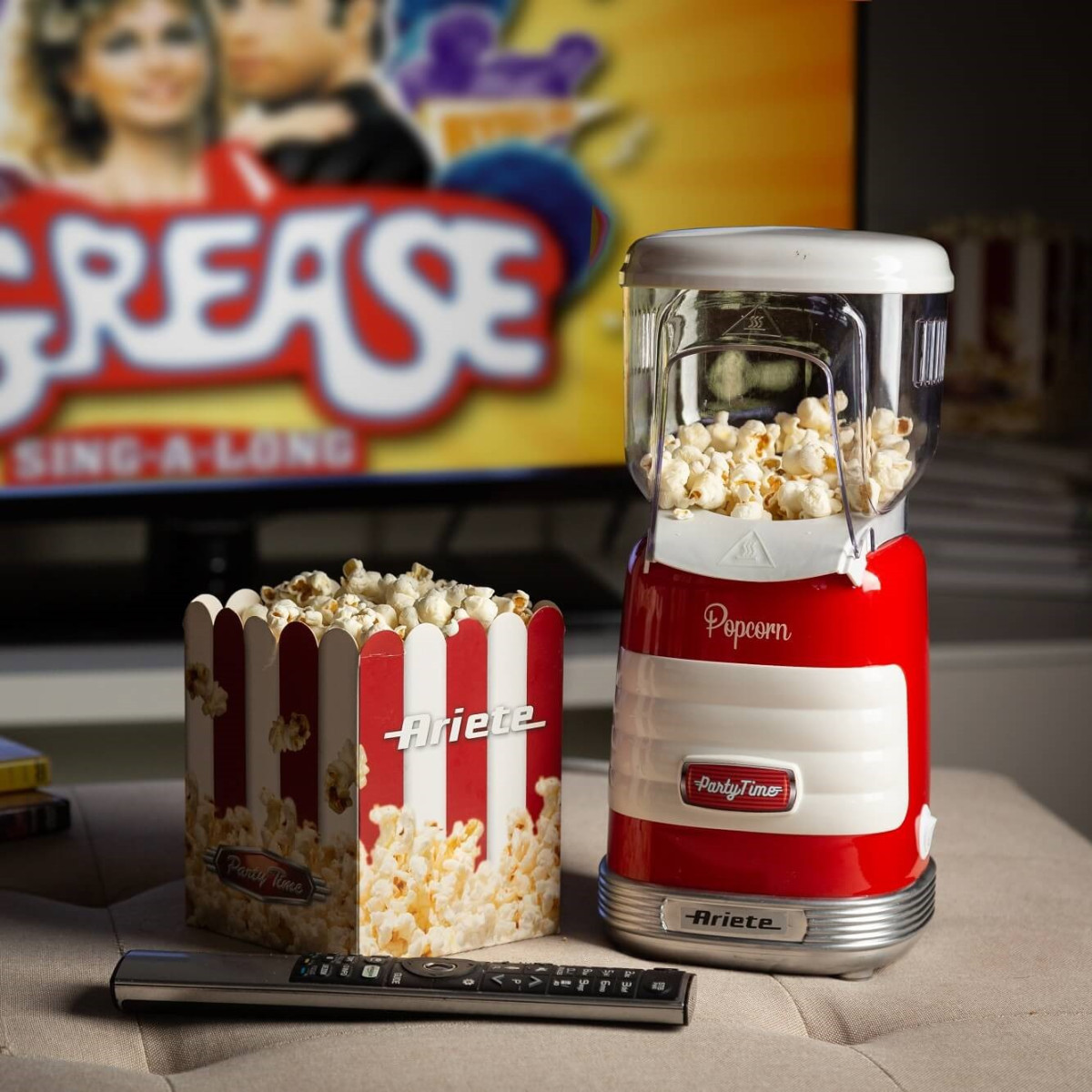 Køb Ariete® Vintage Popcornmaskine Rød til kun 299 kr Lynhurtig 24t levering | Temashop.dk