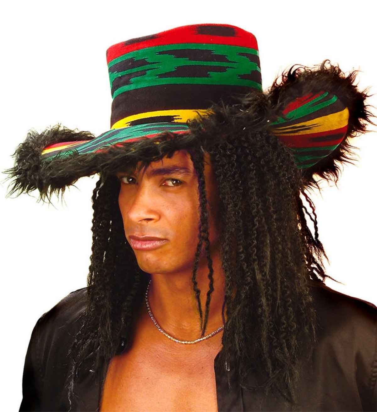 ledsager Abe Pogo stick spring Køb Funky Rasta Hat til kun 99 kr | Lynhurtig 24t levering | Temashop.dk