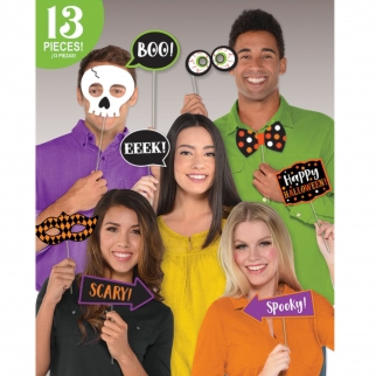 Halloween Selfie Props Printable