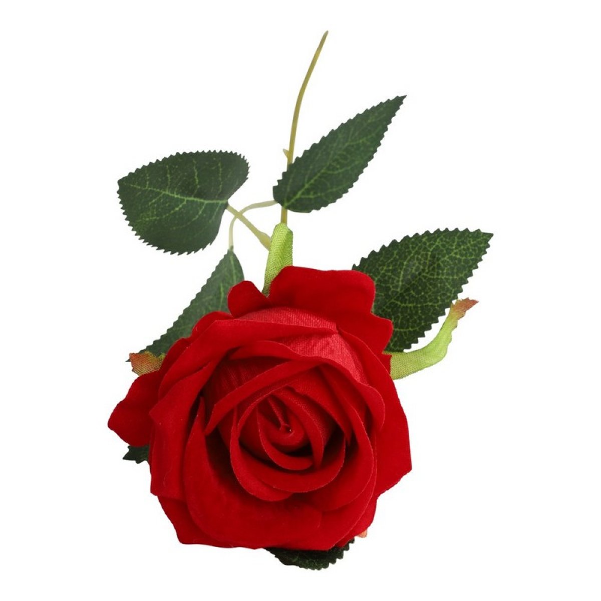 Kunstig Rose Rød til 29 kr. på Temashop.dk