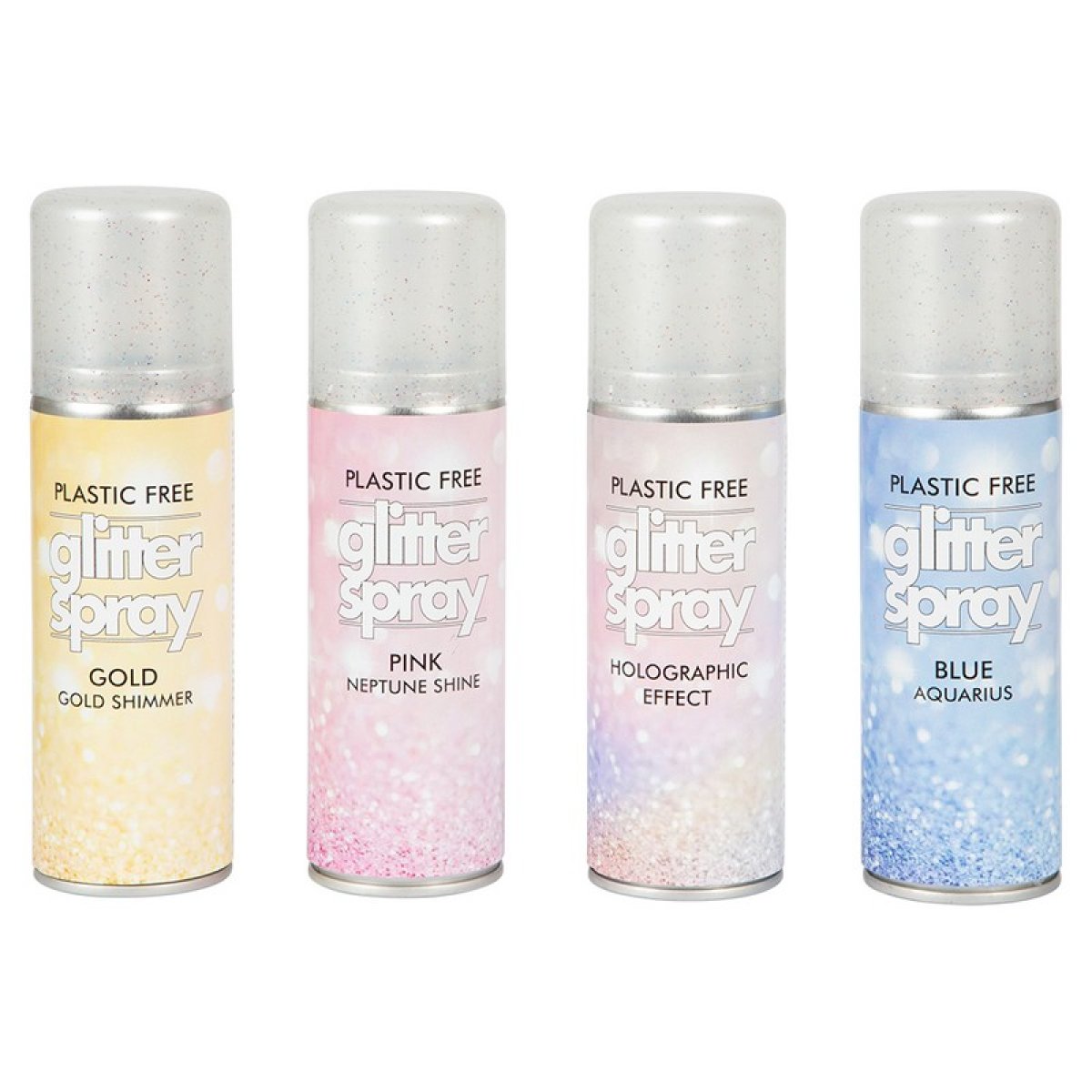 Glitterspray för håret Blå 125ml main image 1