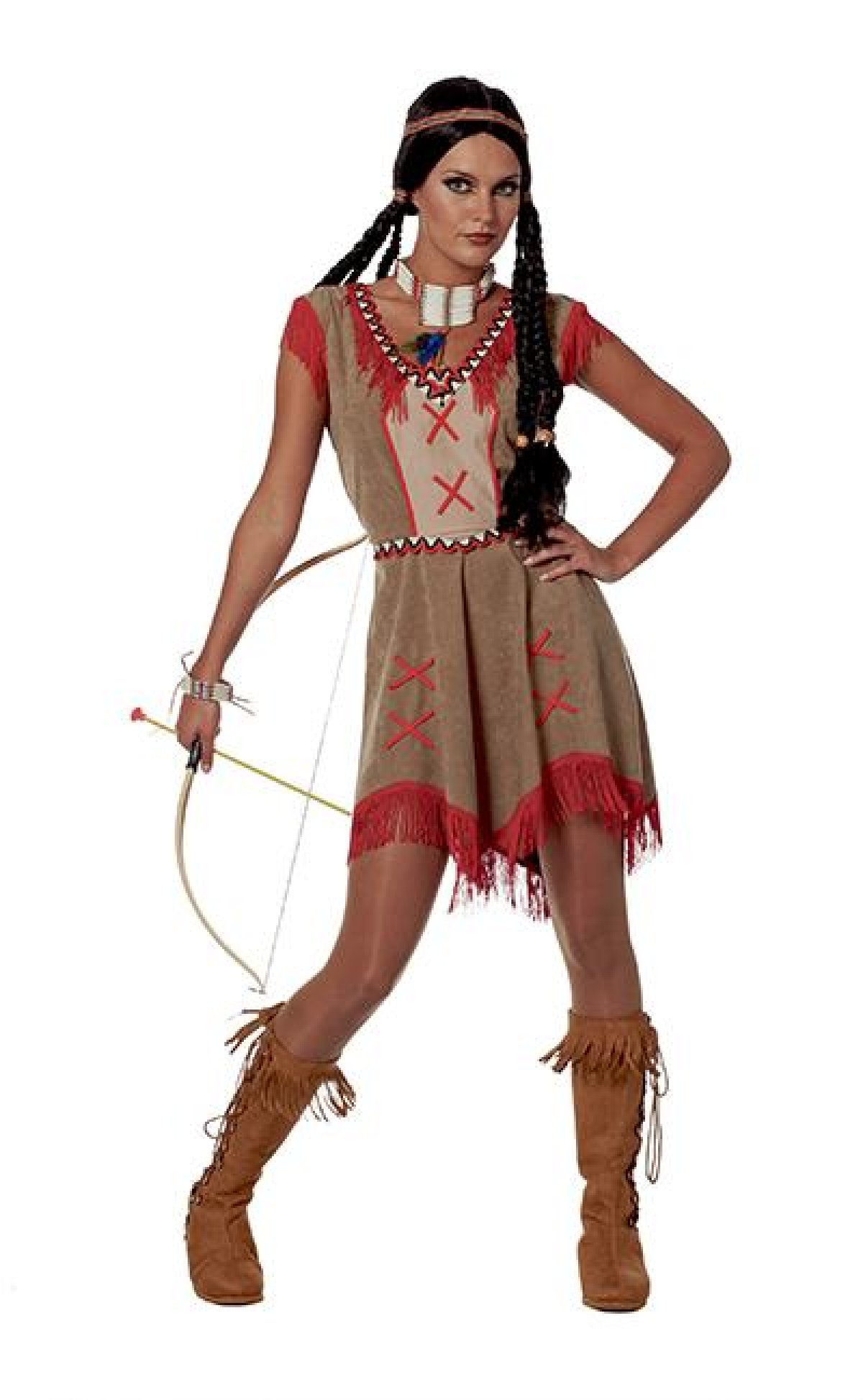 lærer Middelhavet Mars Køb Minehaha Indianer Kostume til kun 349 kr | Temashop.dk