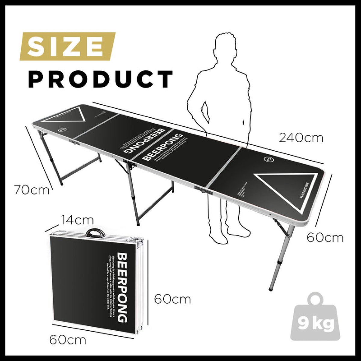 Beer Pong Bord Definition til 999 kr. på