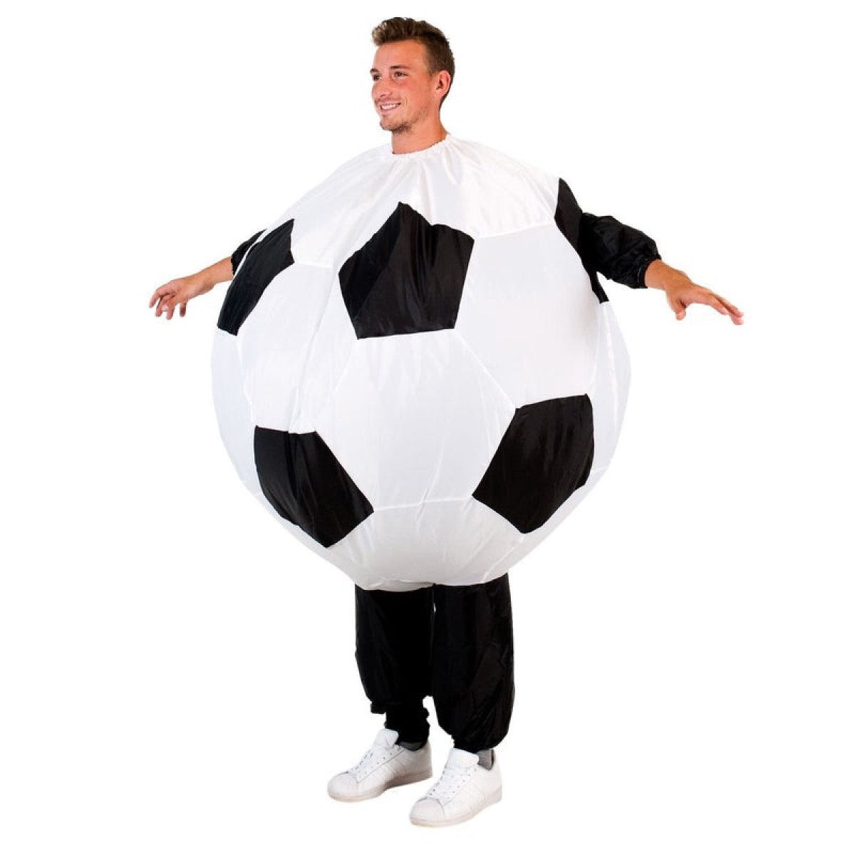 Køb Oppustelig Fodbold Kostume til kun 299 | Temashop.dk