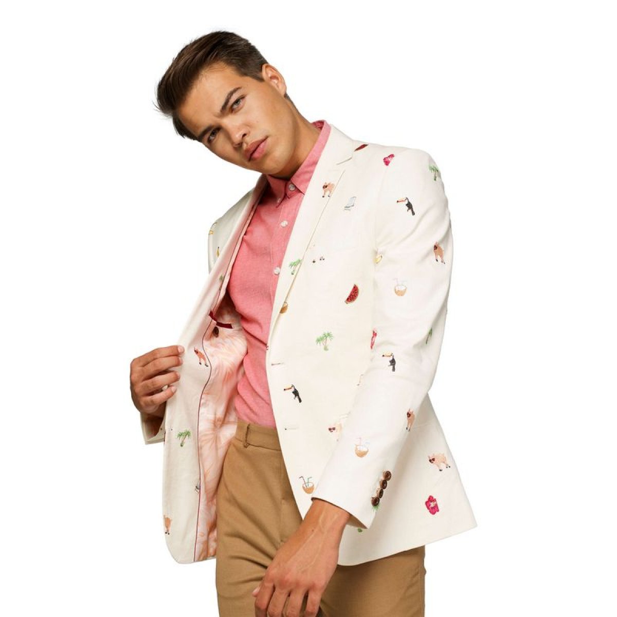 Opposuits® Tropical Summer Icons Blazer Off White til 899 kr. på