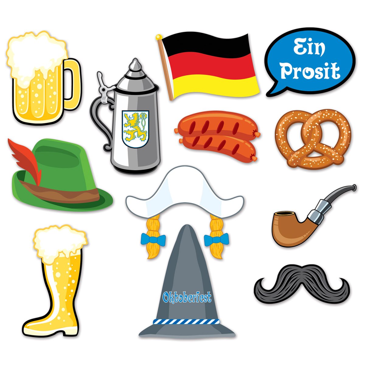 Oktoberfest Cutouts til 49 kr. på Temashop.dk