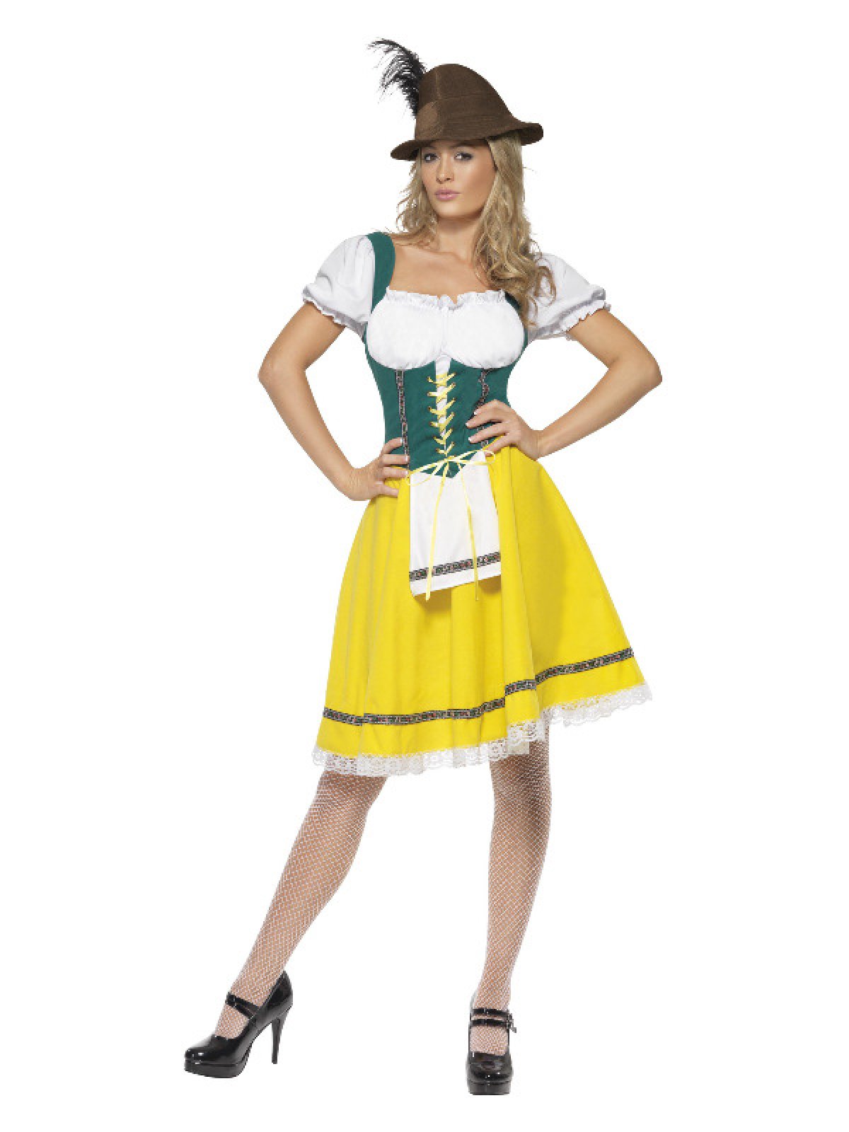 Kostume store størrelser oktoberfest tyroler kostume