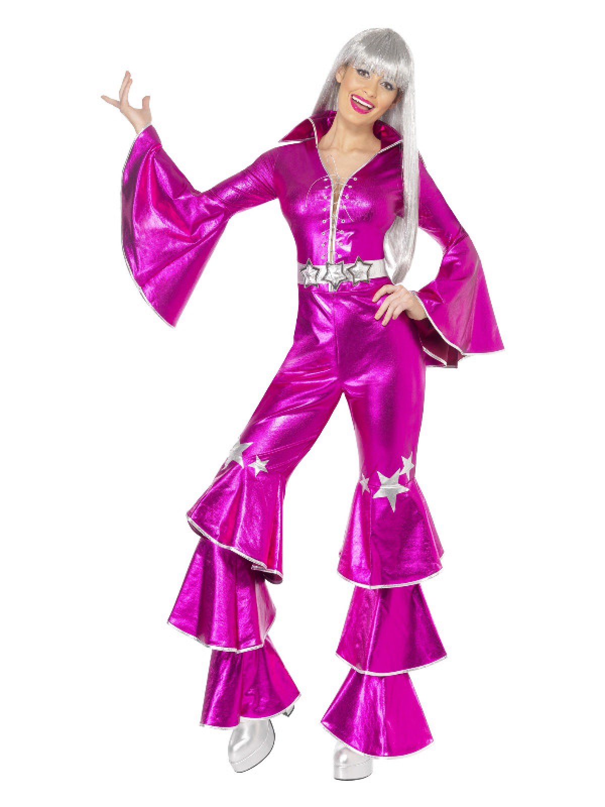 Køb Pink 70'er Dancing Queen til kr | Temashop.dk