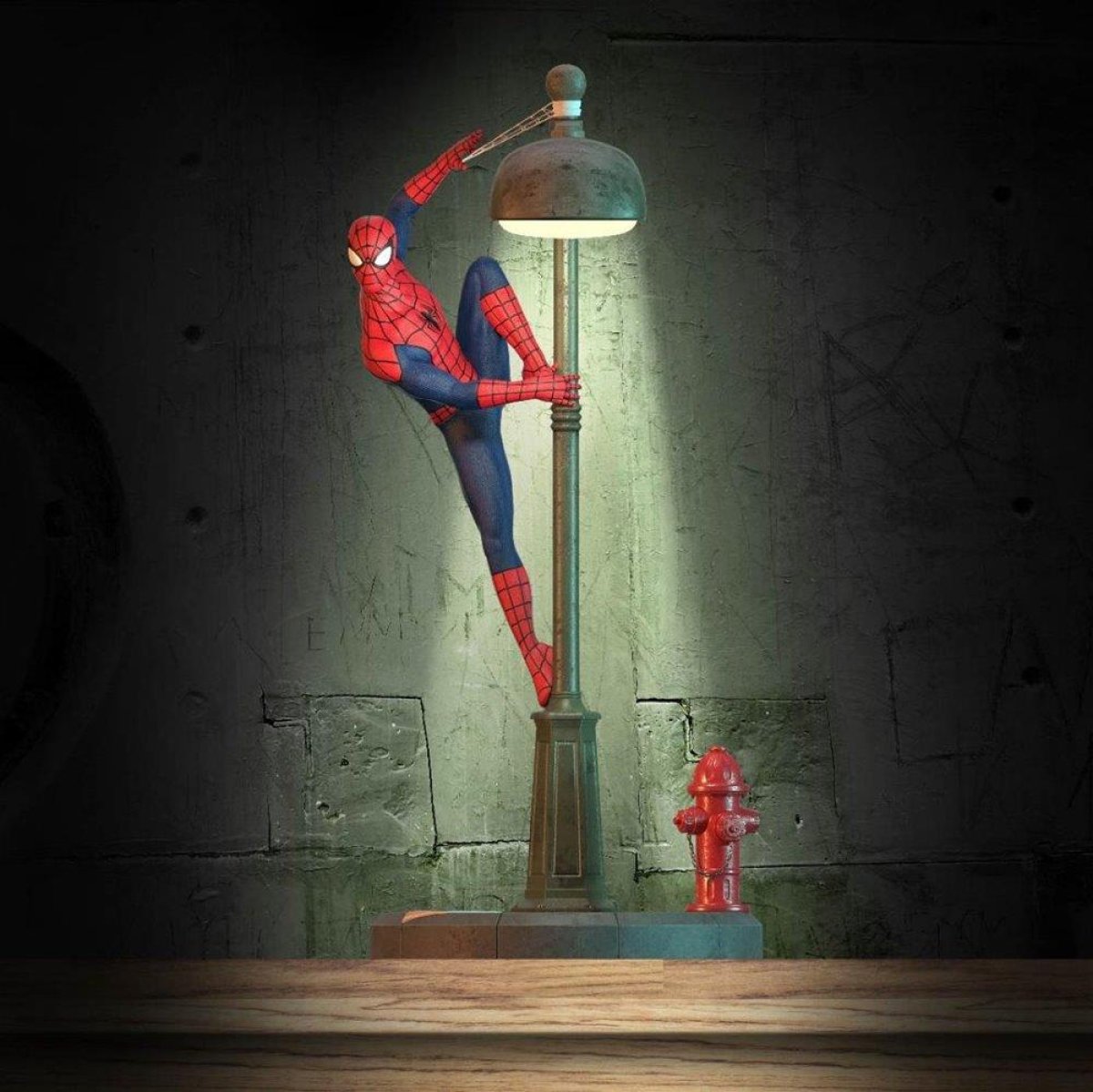 Køb Spiderman Lampe til kun 549 kr Lynhurtig 24t levering
