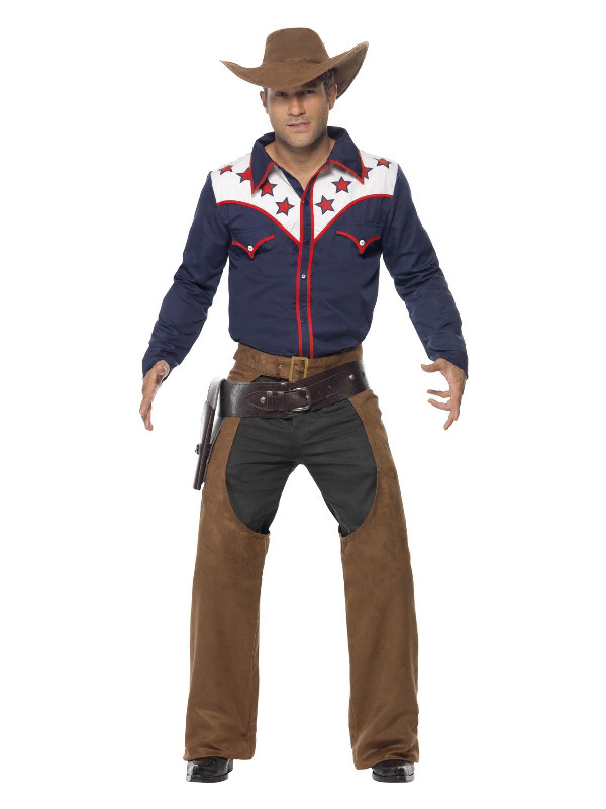 ciffer over fordomme Rodeo Cowboy Kostume til 399 kr. på Temashop.dk
