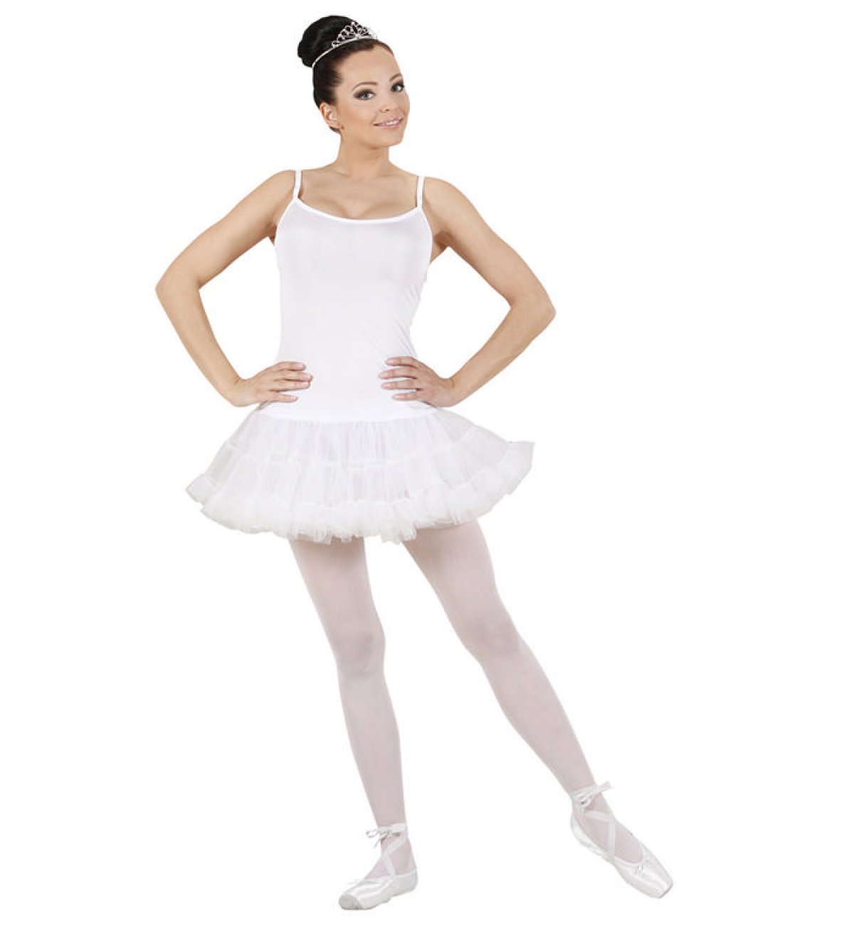 Vaccinere Patronise naturlig Køb Smuk Hvid Ballerina Kostume til kun 199 kr | Lynhurtig 24t levering |  Temashop.dk