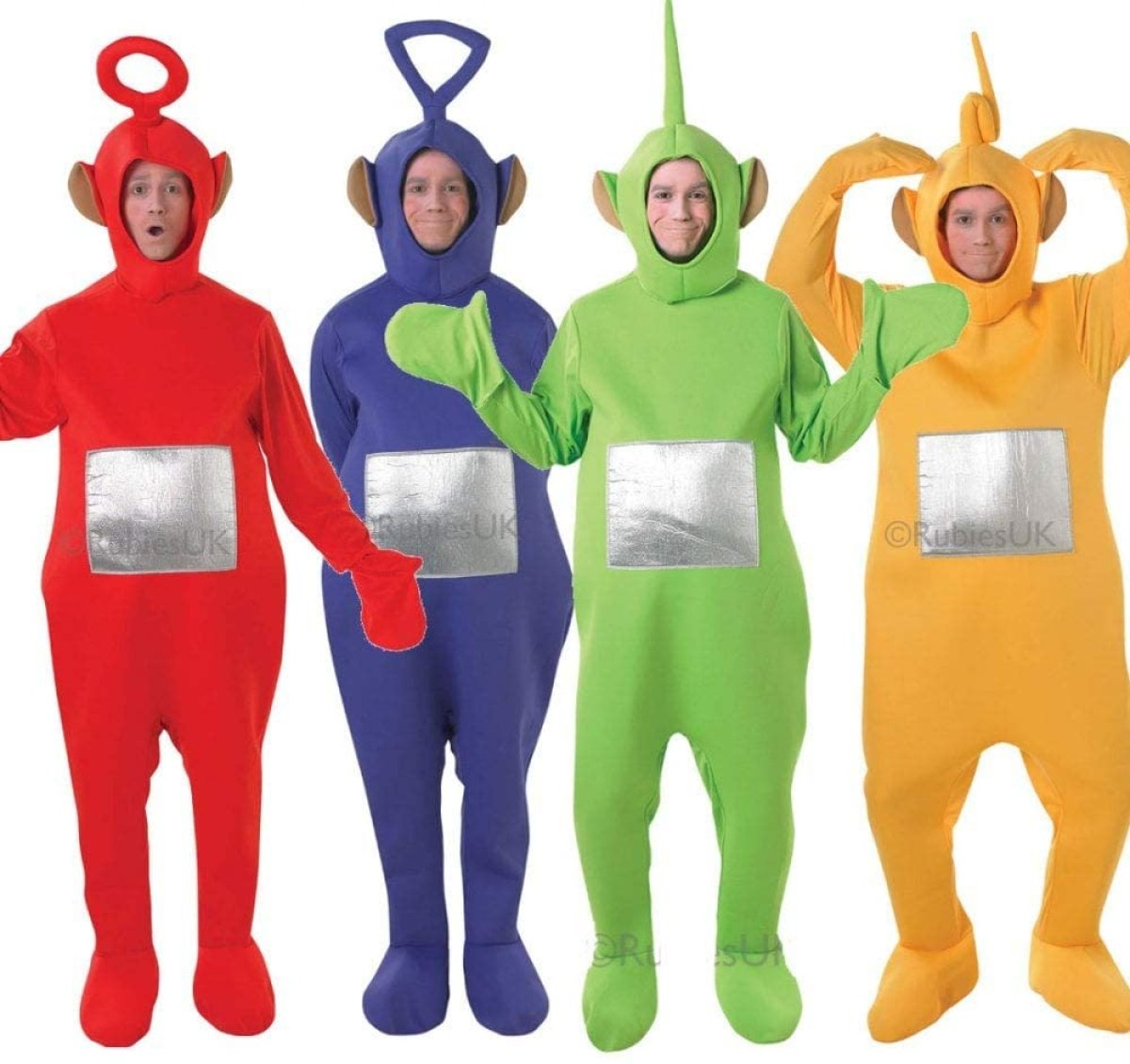 indvirkning Auckland Stor Teletubbies Gruppe Kostumer til 1999 kr. på Temashop.dk