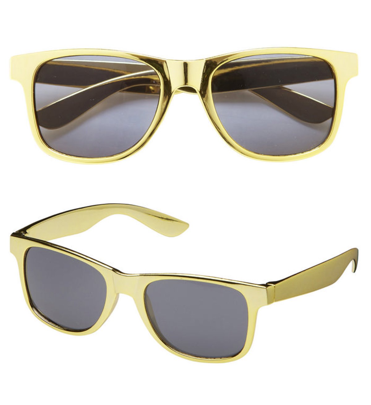 Køb Wayfarer solbriller, guld til kun kr | Lynhurtig 24t levering |