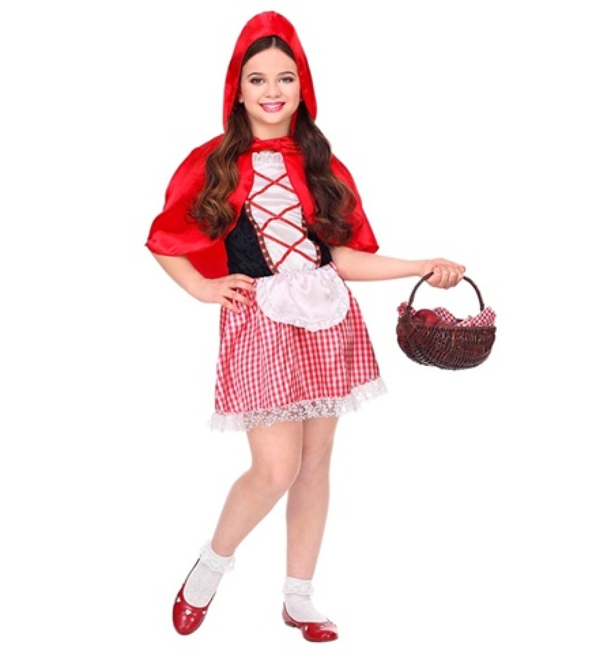Rødhætte Børnekostume til 169 kr. på Temashop.dk