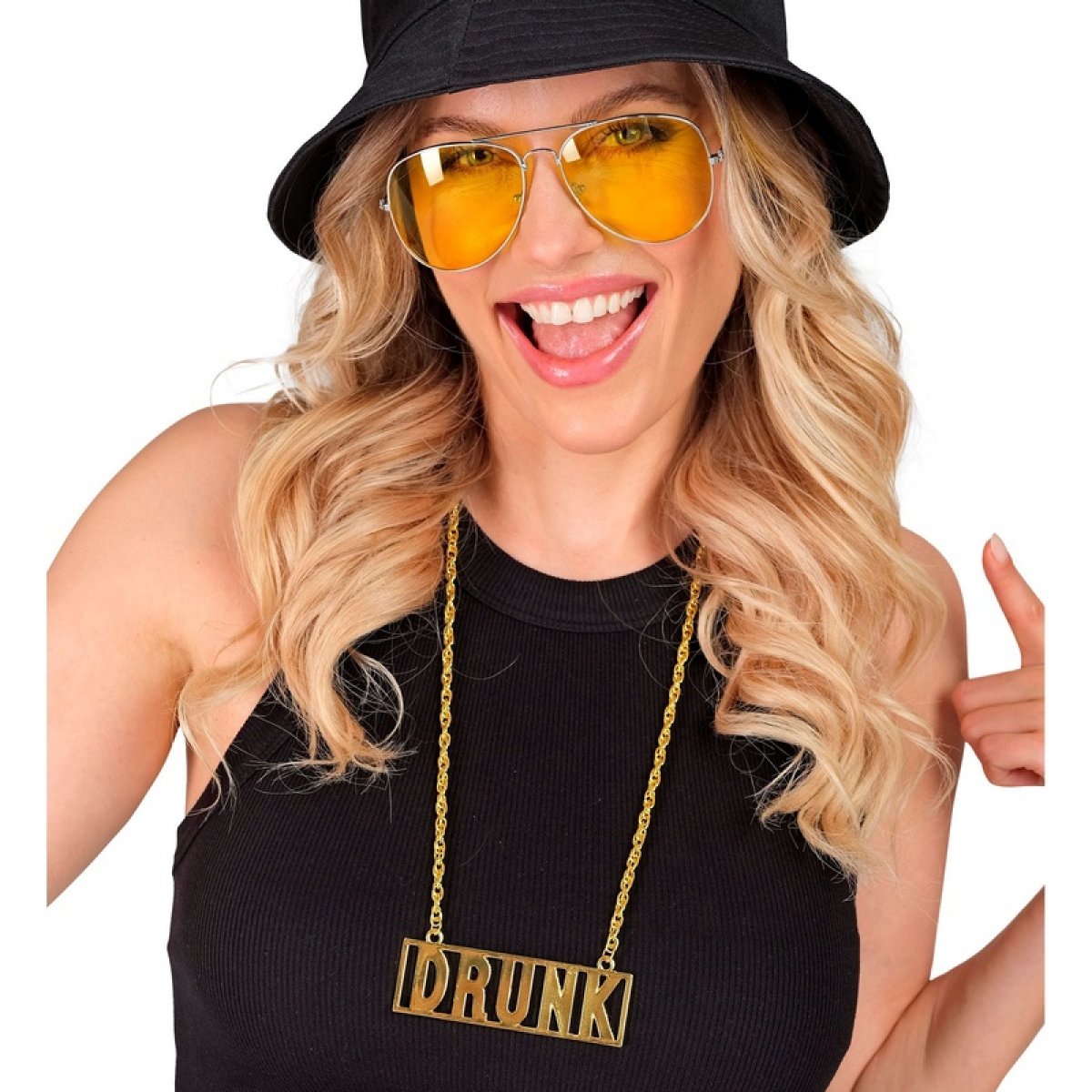 Drunk Halskæde Guld til 49 kr. på