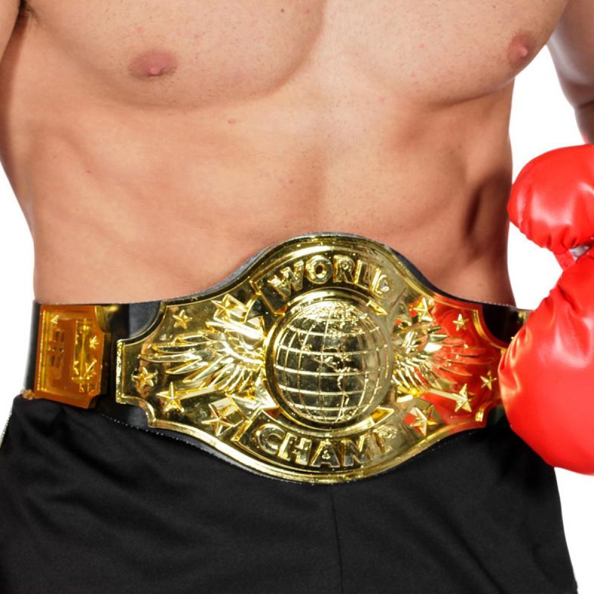 udrydde binde Kriminel Køb World Champion Bokser Bælte til kun 139 kr | Temashop.dk