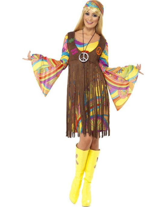 stout kalligraf crack Køb 60'er Groovy Girl Kostume til kun 299 kr | Temashop.dk