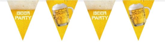 Beerparty Vimpelguirlande XL