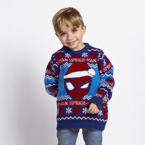 Spiderman® Jule Striktrøje