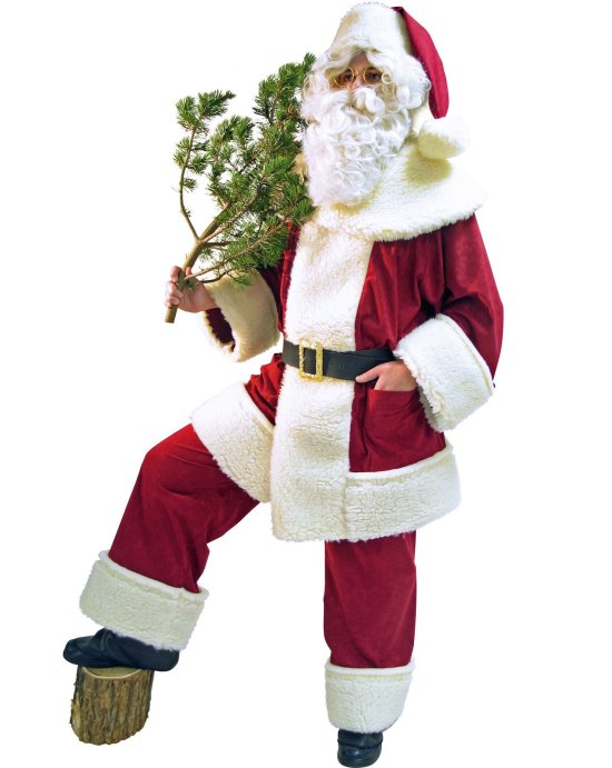 Deluxe Vintage Julemandskostume