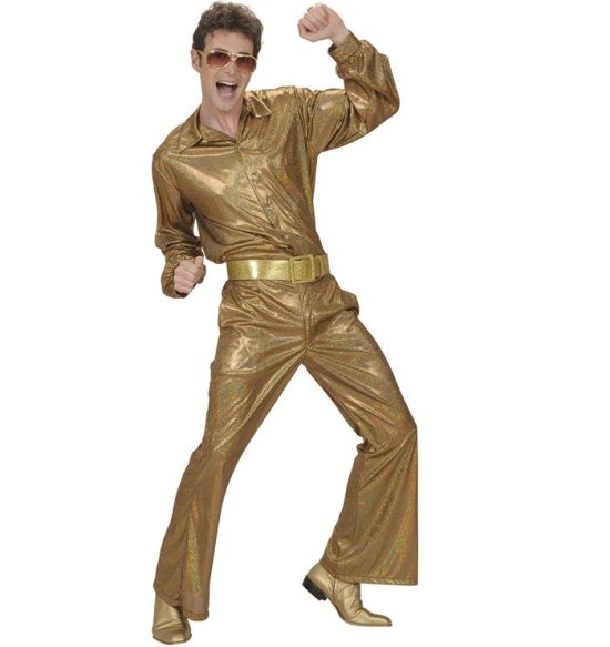 Disco Skjorta Guld main image 0