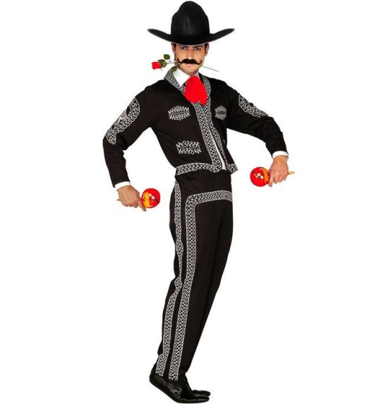 Årvågenhed øve sig rulle Køb El Mariachi Kostume til kun 399 kr | Temashop.dk