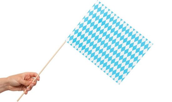 Bayern Flag På Pinde