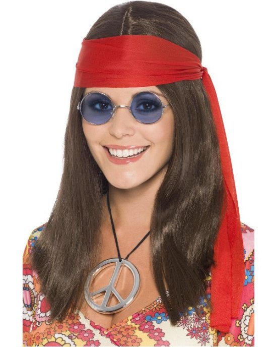 Set Hippie Bohemian (hårband och partyglasögon)