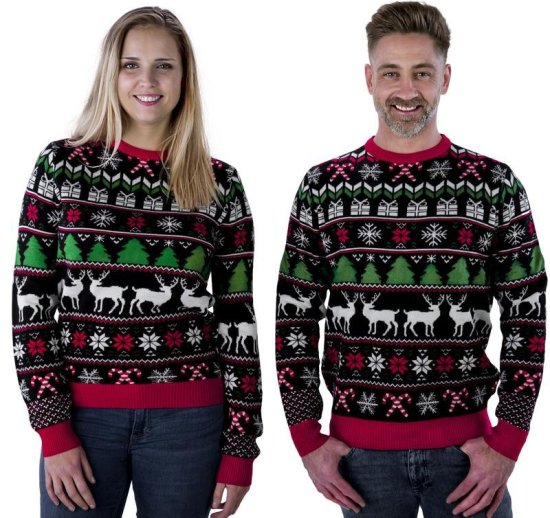 Julesweater Multifarvet