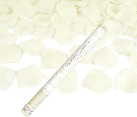 Konfettirør - Køb rør med flag, guld og rosenblade på Temashop